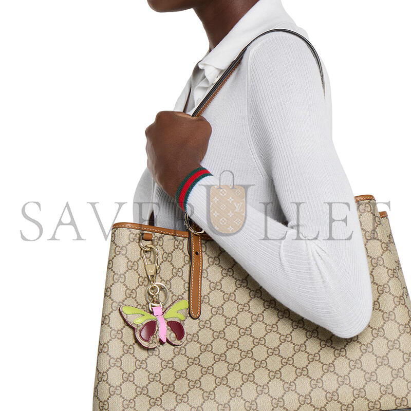 GUCCI BUTTERFLY-SHAPED KEYCHAIN 837346 (11.5*9*1cm) GUCCI BUTTERFLY-SHAPED KEYCHAIN 837346 (11.5*9*1cm)